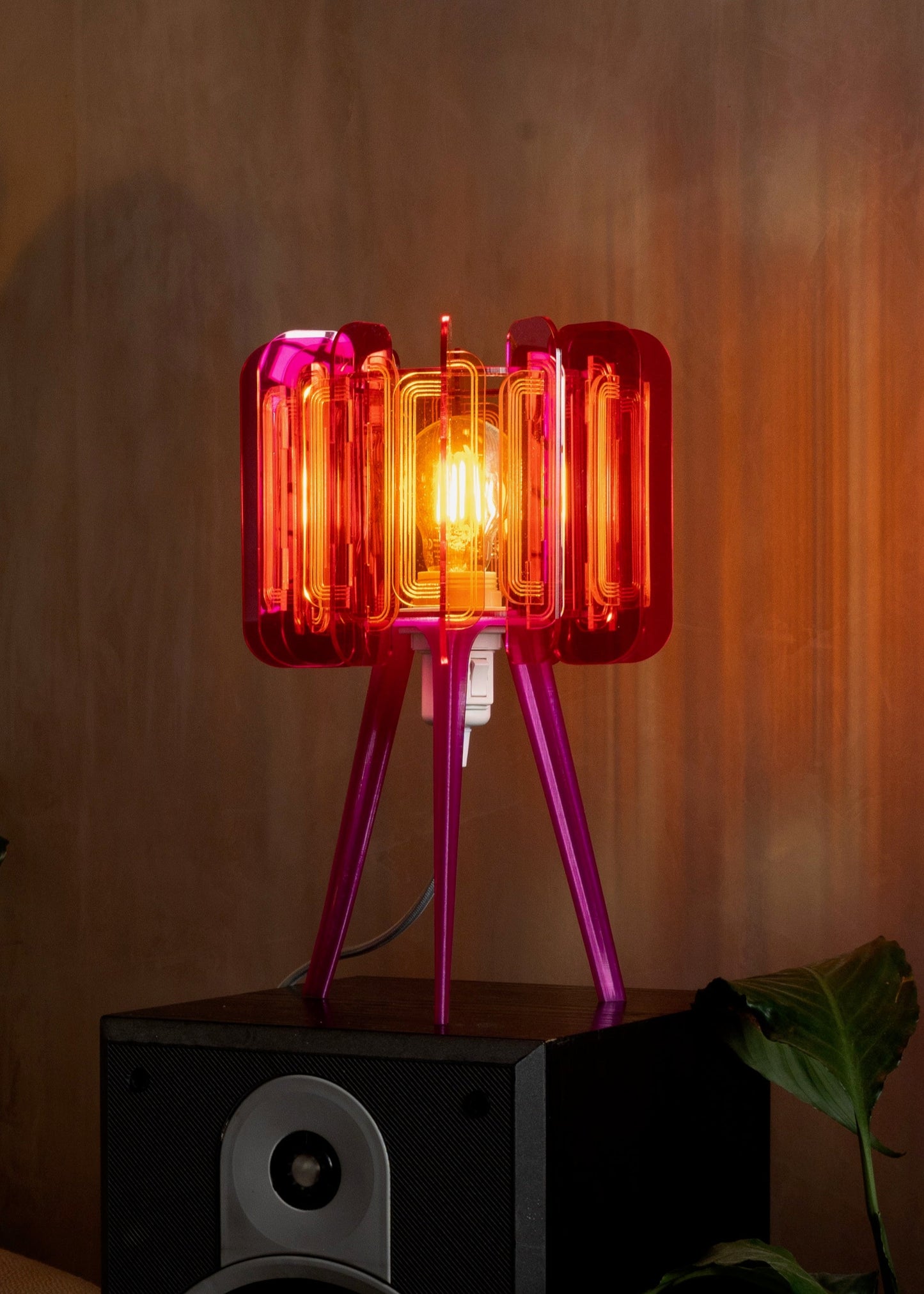 Mini Poppy - Orange and Pink
