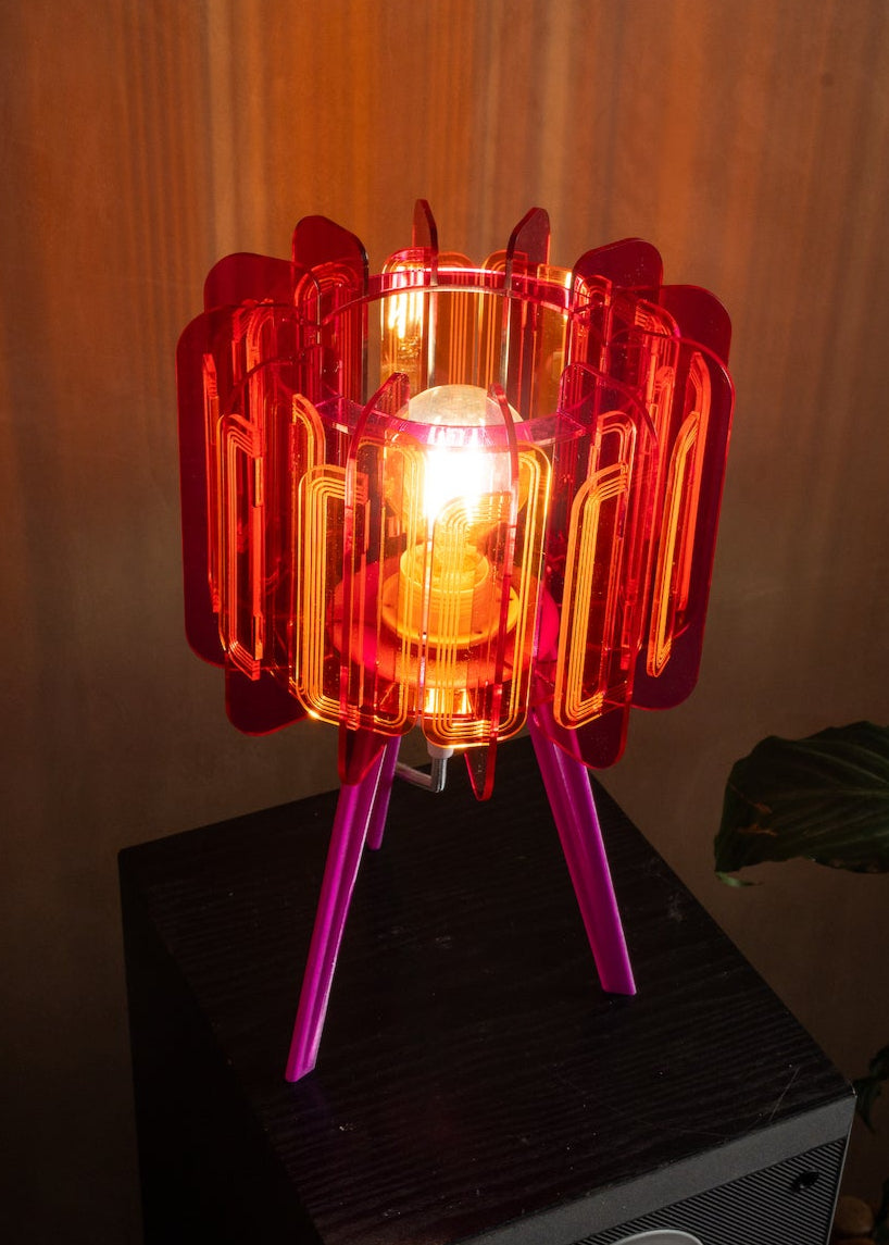 Mini Poppy - Orange and Pink