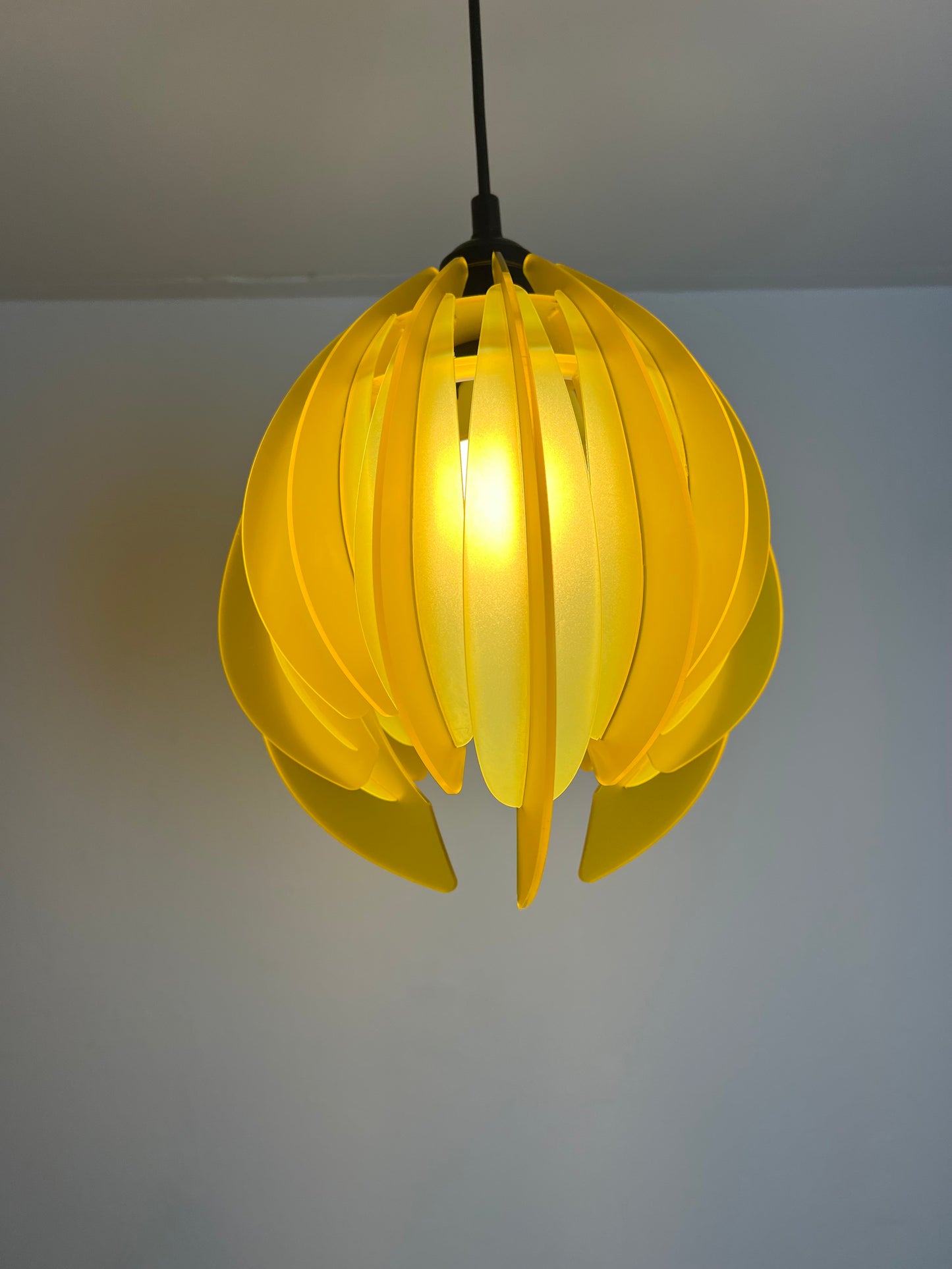 Canary Yellow Feathered Tulip