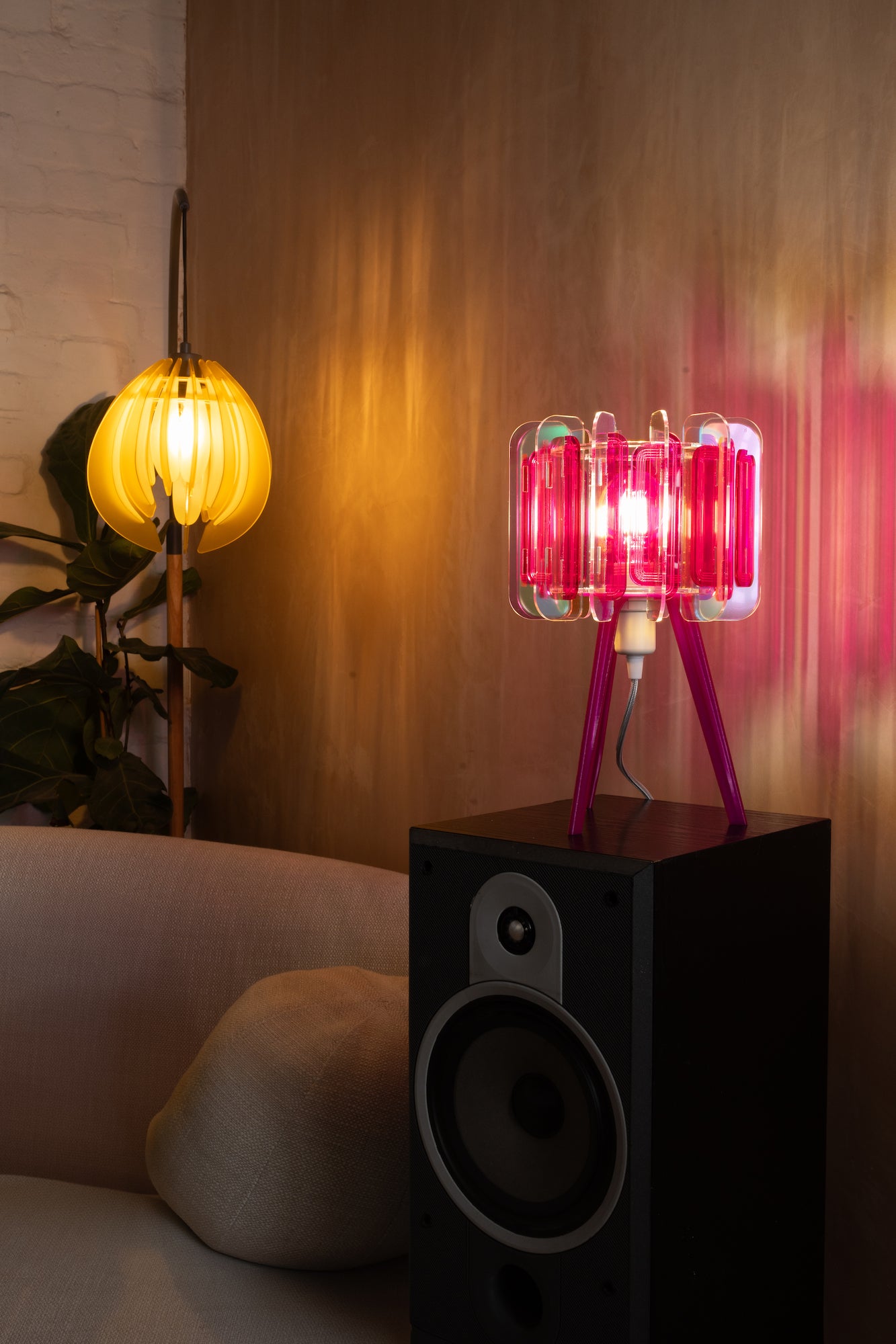 Mini Poppy - Iridescent and Pink