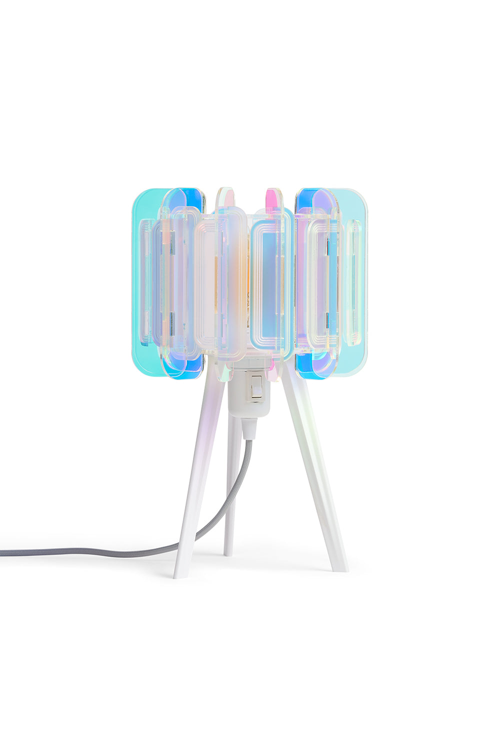 Mini Poppy Table Lamp - Iridescent