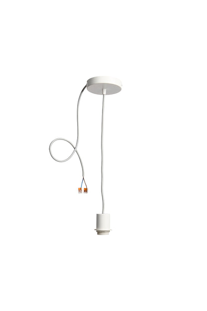 Mini Poppy -  Table Lamp - Arctic Blue & Frosted Iridescent