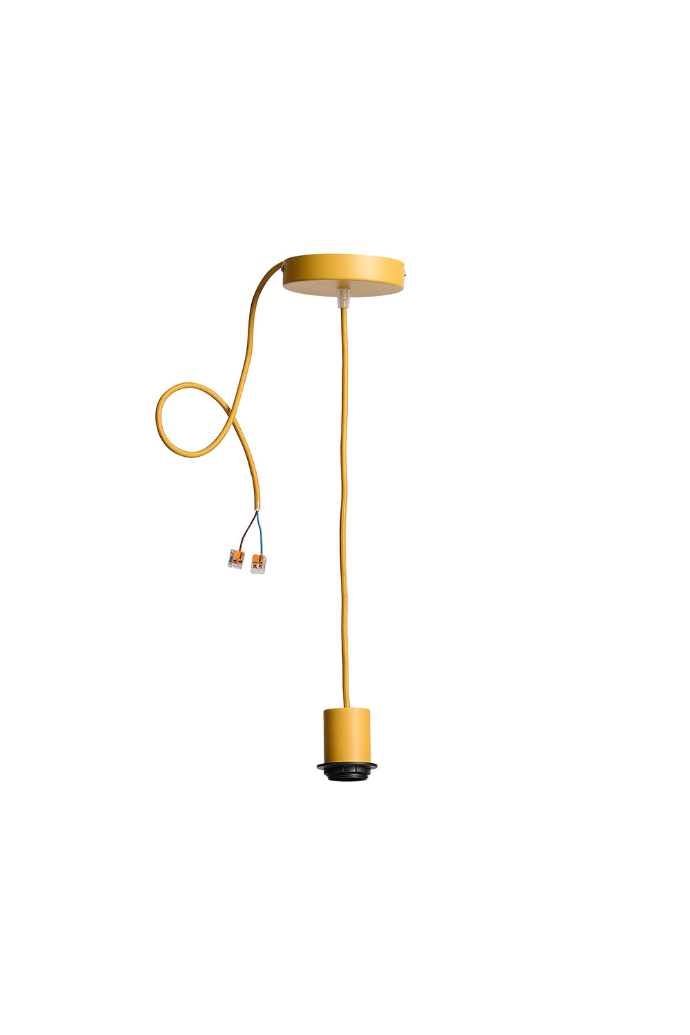 Mini Poppy  - Table Lamp - Sea Glass Green and Saffron Yellow