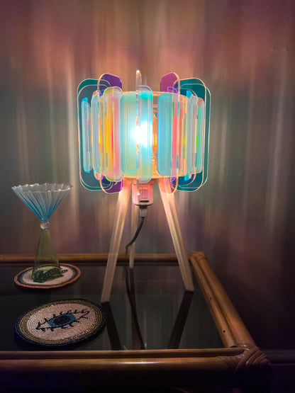 Mini Poppy Table Lamp - Iridescent