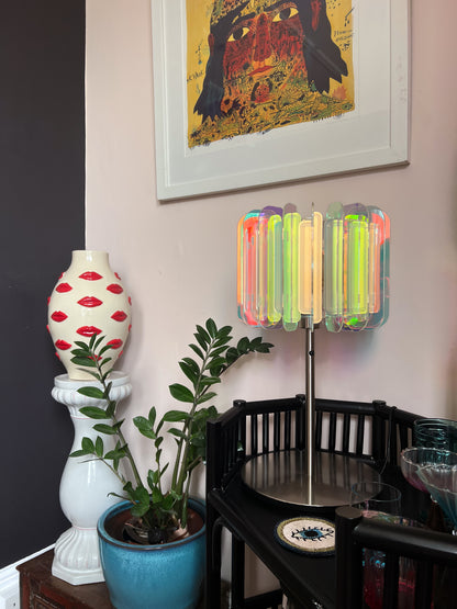 Iridescent Opium Poppy - Pendant or Table Light