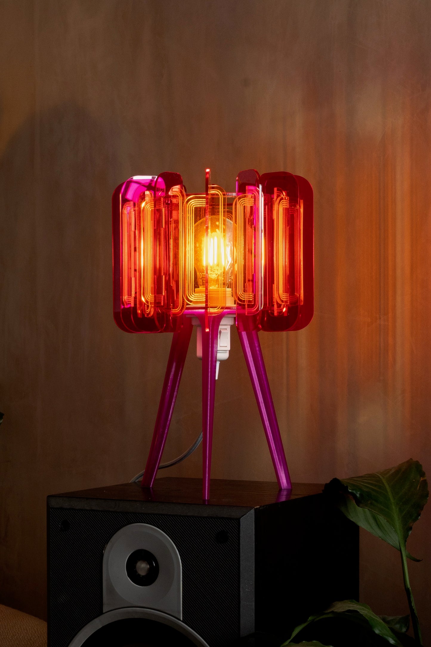 Mini Poppy - Orange and Pink