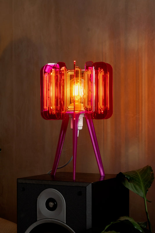 Mini Poppy - Orange and Pink