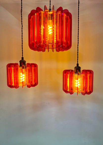 Mini Poppy - Table Lamp - Pink & Orange