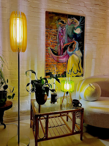 Yellow Cactus 460 - Floor Lamp
